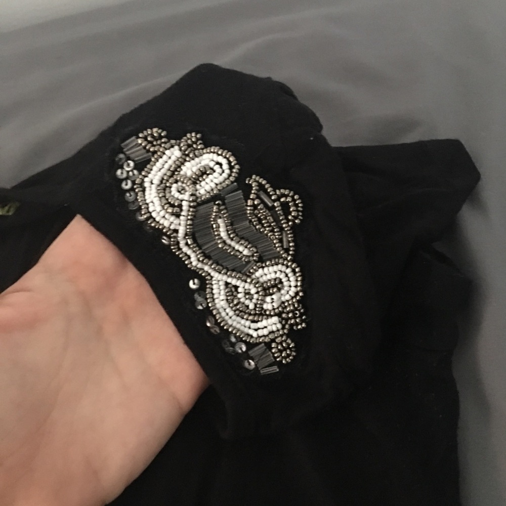 Black body-con style dress